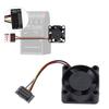 Hotend Cooling Fan 15000rpm Double Ball Bearing 3D Printer Extruder Hotend Heat Sink Fan for Bambula