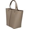 MICHAEL KORS Flora Monogram Coated Canvas Crossbody Tote Medium Women's Beige