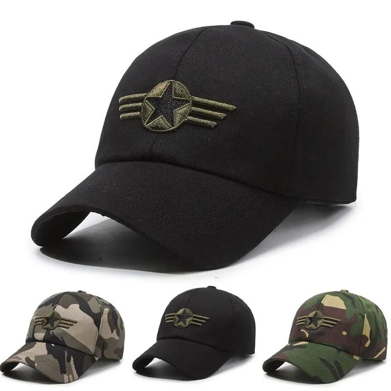 Spring Summer Sun Protection Camouflage Baseball Cap Unisex Fashion Outdoor Running Hiking Sports Casual Sunscreen Hat