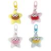 Plushies Funny Star Keychain Cartoon Star Plush Pendant Sausage Mouth Keyring  Earphone Case