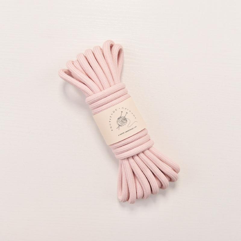 8mm Polyester Core Rope 5m Colorful Braided Cord for Pet Leash Making Rope Crochet Bag Strap Handmade Craft Clothing Accessories
