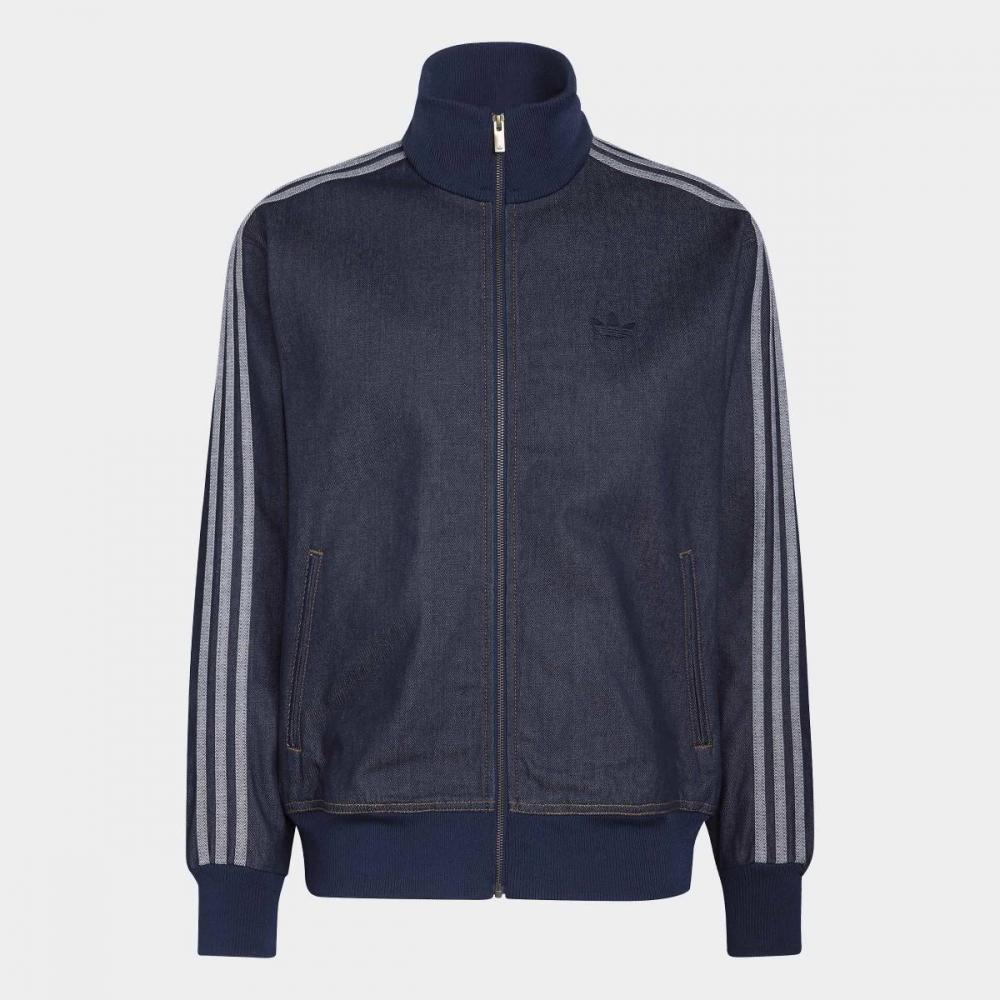 AdidaS Men S Adicolor Low Denim Track Top