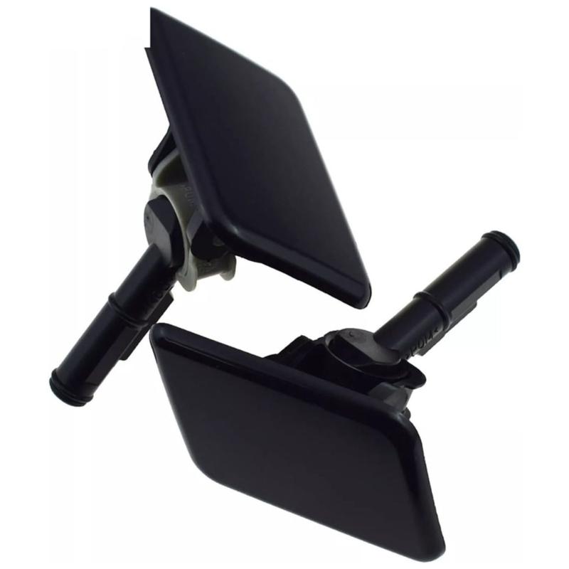 

Precise Front Bumper Headlight Nozzle Covers Guards For i40 2011-2014 Vehicles 986803Z000 986903Z000 Black Plastic 2pcs 1