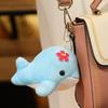 Pendant Stuffed Toy Bag Charm Animal Doll Keychain Whale Plush Pendant Keyring Whale Plush Doll