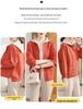 2024 Spring & Autumn Knitted Hooded Cardigan for Middle-Aged & Elderly Women