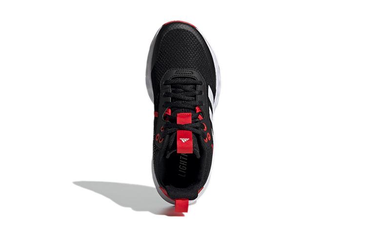 Adidas OwnTheGame 2.0 K Slip Resistant And Breathable Low top Performance Basketball Shoes Black White Kids' H01555
