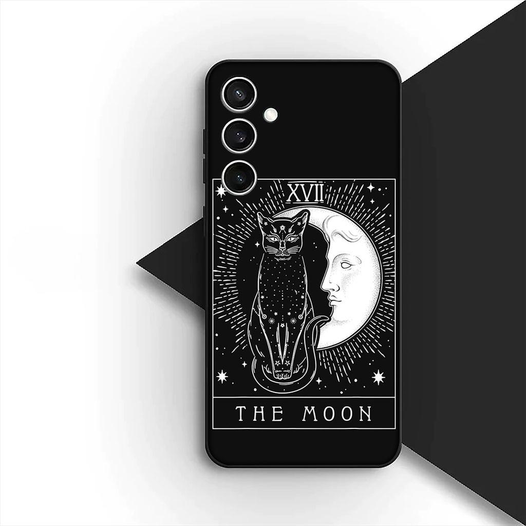 Witches Moon Tarot Mystery Totem Divine Witch for OPPO A40 A80 A60 A38 A79 A15 A16 A17 A18 A58 A78 A57 A53 A40M 4G 5G Phone Case