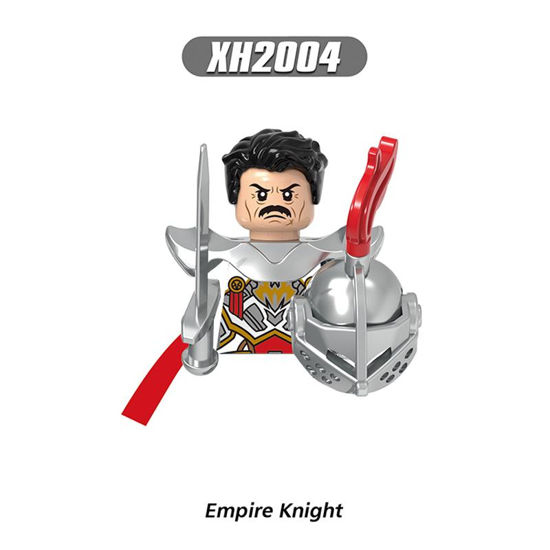 Medieval Military Figures Building Blocks Warrior Crusader Parts Pastor Knights Weapon Roman Sword Accessories Kids Toys