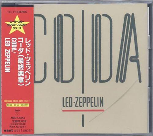 

CD LED ZEPPELIN - Coda AMCY4014 Atlantic 1995 Япония Рок Б/У
