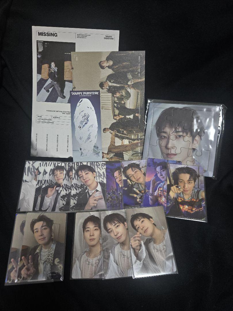 

[USED] SEVENTEEN WONWOO HAPPY BURSTDAY Trading Card