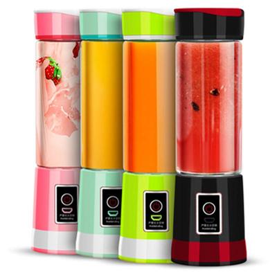 Přenosný bezdrátový mixér šálek USB dobíjecí odšťavňovač mixér 6 nožů pro Smoothie Maker