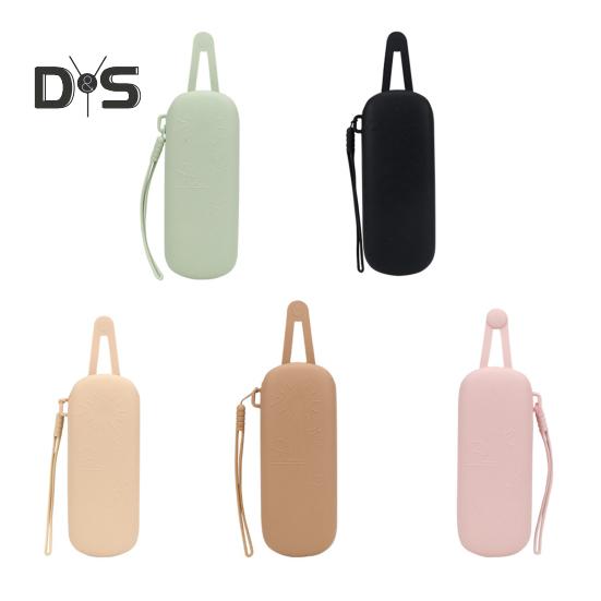 Extragroße Sonnenbrillentasche, Make-up-Pinselhalter mit Schnallenöffnung, wasserdicht, verschleißfest, multifunktionale Kulturtasche