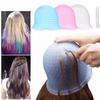 Hairdressing Hair Dyeing Caps With Metal Hooks Professional Barber Silicone Hair Coloring Cap Barbershop Salon Styling Tools