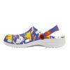 Women Men EVA Garden Clogs Printed Lightweight Breathable Slip On Shoes Beach Pool Bathroom Home Casual Outdoor Wear