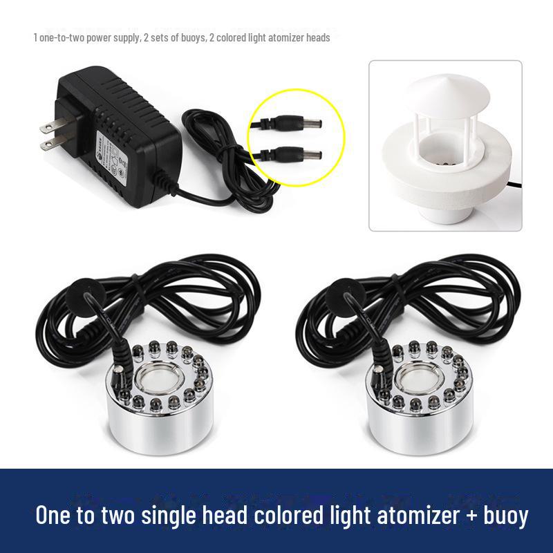 Single-Head Ultrasonic Atomizer for Fish Tanks and Bonsai Humidifiers