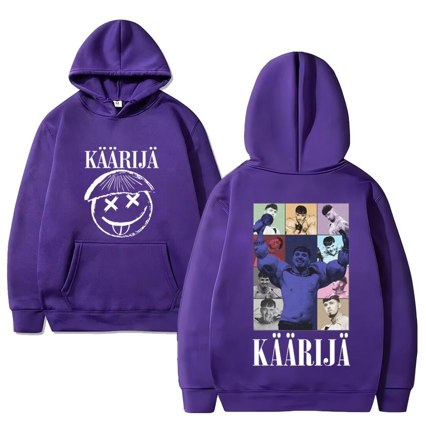 Käärijä Sänger The Eras Tour Doppelseitiger Druck Hoodie Unisex Lässig Fleece Langarm Streetwear Männer Frauen Vintage Sweatshirt