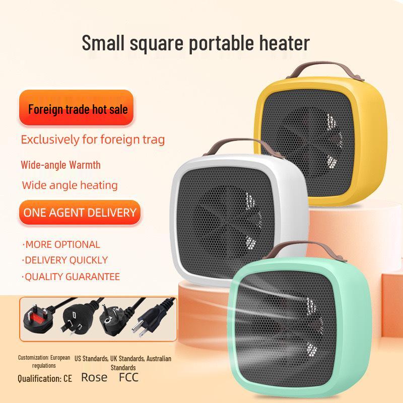Portable Desktop Electric Fan Heater for Home and Office