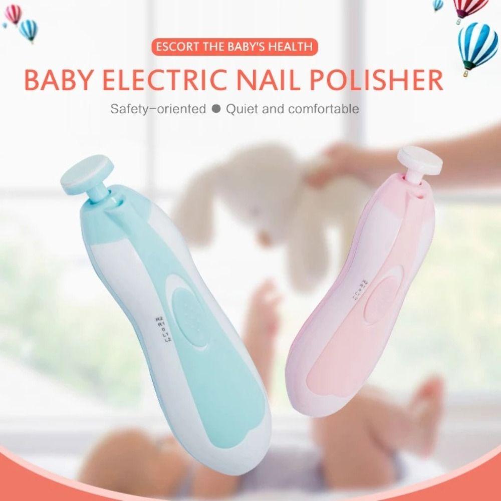 Anti-clamping Electric Baby Nail Trimmer Multifunction Baby Nail Care Equipment  Kids