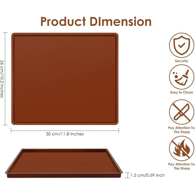 Swiss Roll Cake Mat Flexible Silicone Baking Tray,Silicone Jelly