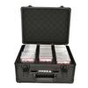 PREZA Graded Card Storage Box - Premium Slab Case Storage Holder for Graded Trading Cards (Black)