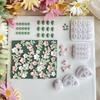 5-Piece Mini Floral Clay Cutter Set, Spring Leaf & Flower Earring Molds for DIY Polymer Clay Jewelry & Fresh Craft Projects