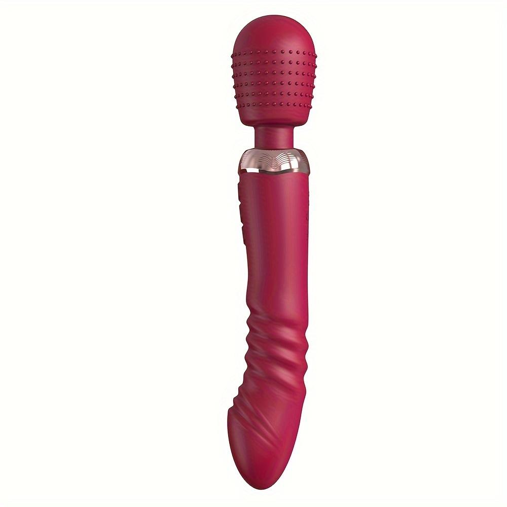 Powerful 3 Motors Fast Thrusting and Dildos Vibrator Silicone Large Size Wand G-Spot Massager Sex Toy for Couple Stimulator