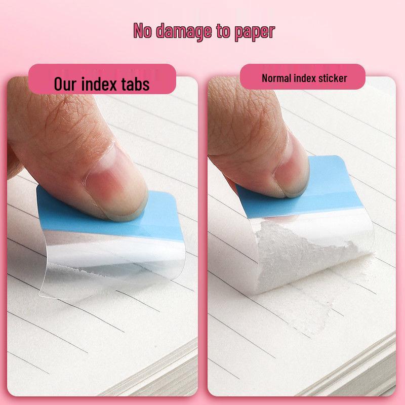 Sticky Notes and Index Tabs: Convenient Label Stickers and Small Strip Markers