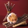100g Hamster Sweet Bamboo Stick Molar Stick Toys Apple Twig Rabbit Dutch Pig Chewing Twig Nibble Small Pet Toy Dried Molar Toys