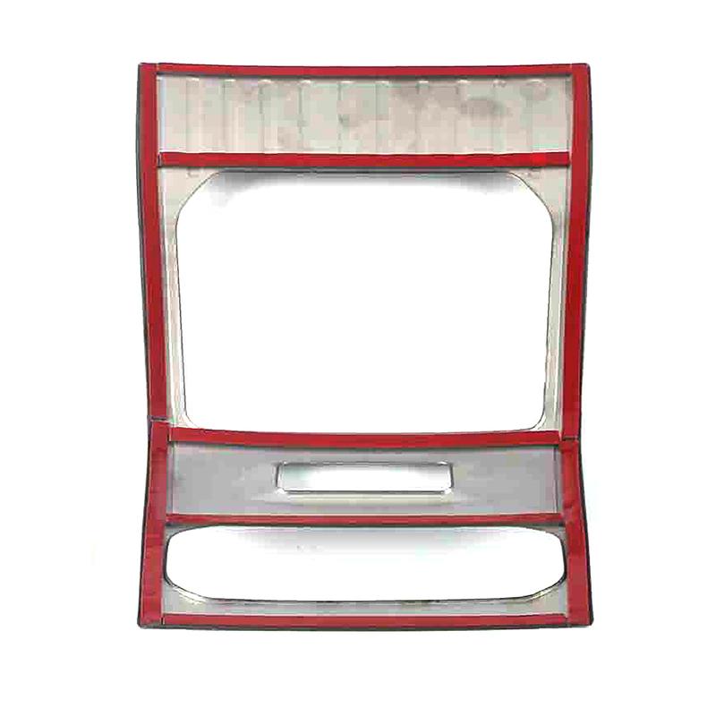 Interior Accessories For Haval Jolion -2024 Center Console Armrest Box Rear Decorate Panel Cover Trim Color Modify Anti Kick