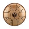 5 Inch 8 Note Drum Meditation Tongue Ocean Drum Practice Pad Hand Drum Zen Drum Beater Meditation Instruments