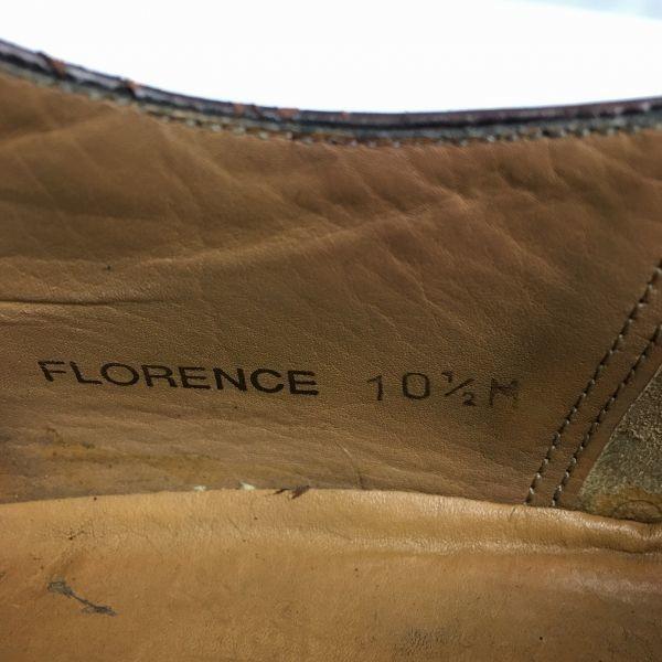 80s90s Vintage MEZLAN FLORENCE Model Cap Toe Business Shoes Brown Size 10.5M 28.028.5(USED)