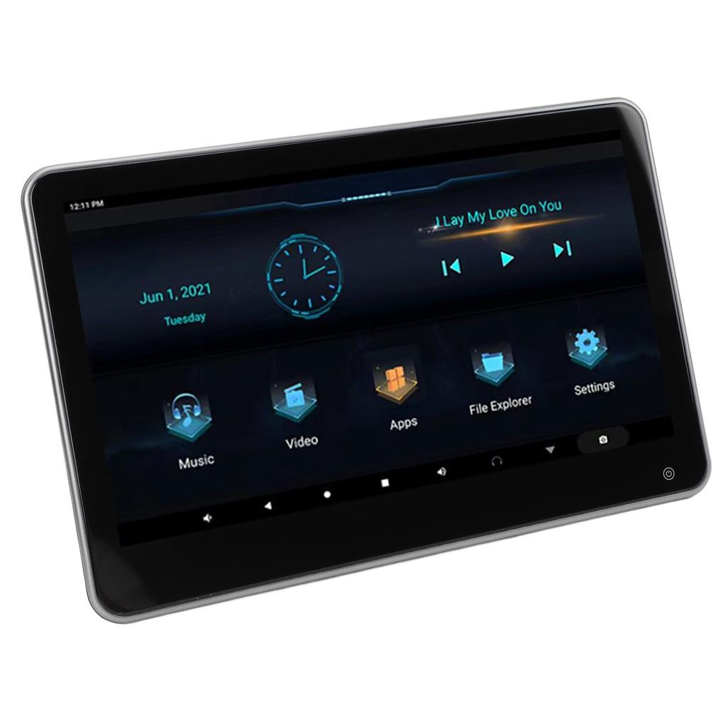 11.6in Car Headrest Monitor for Android 13 Touchscreen Wireless Internet Access 8 Core CPU Headrest Monitor Tablet