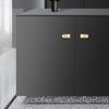 Gold Furniture Handles Zinc Alloy Versatile Easy To Install In Any Room For Hotel Suite