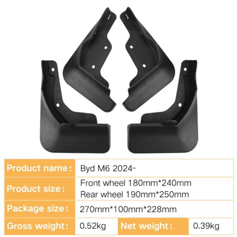 2024 BYD M6 Schmutzfänger - Autozubehör für die Modifikation