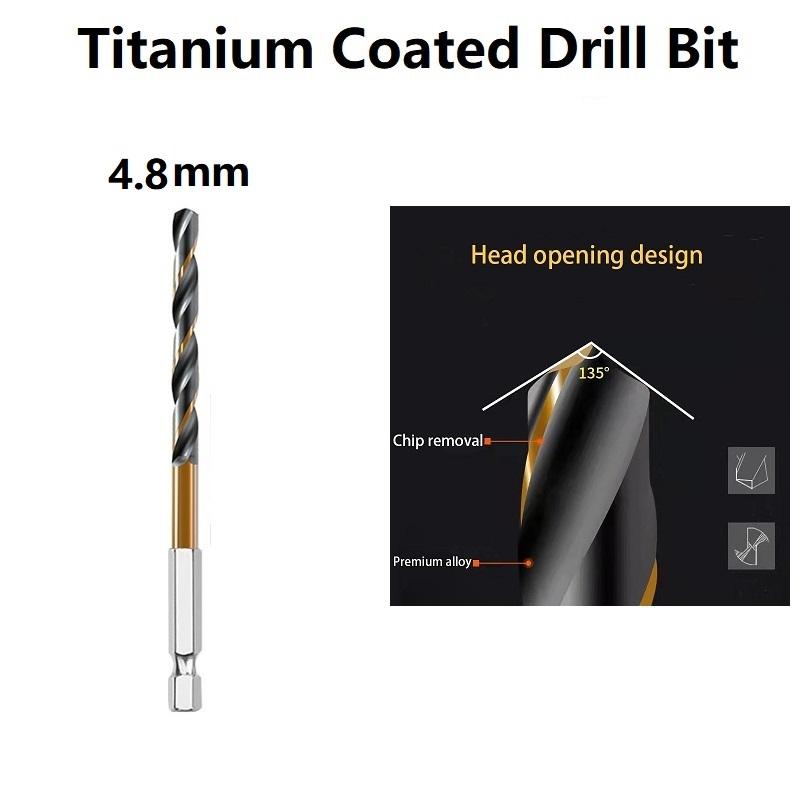 1PC Drill Bit Set Nitride Coated Cordless Screwdriver Compatible