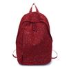 New Large-capacity Women's Bag, Gypsy Backpack, Fashionable, Simple and Versatile, Lightweight Travel Bag, Corduroy.