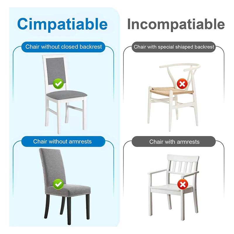 1Pcs Dinning Chair Seat Covers Transparent Pvc Chair Cover Waterproof Chair Covers Protectors Anti Scratch Chair Seat Cover