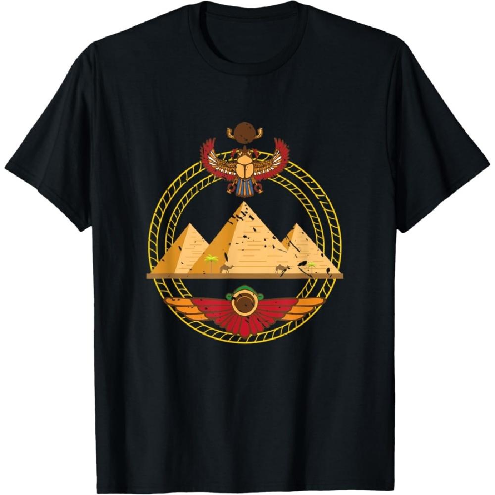 

Ancient Pyramids Pharaoh Egyptian Gift Egypt T-Shirt S