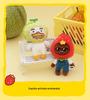Genuine KAKAO FRIENDS Fruit Plush Doll Keychain Charm
