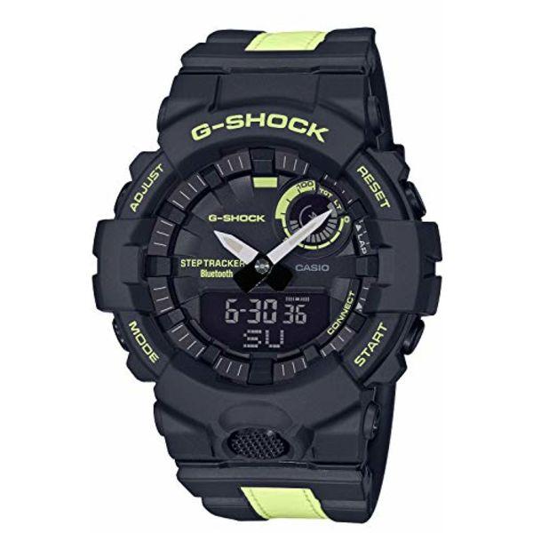 

Счетчик шагов CASIO G-SHOCK с Bluetooth GBA-800LU-1A1JF мужские черные НОВИНКА