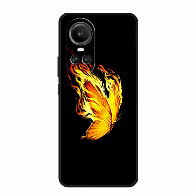 For Oppo Reno10 Pro Case Animals TPU Soft Silicone Back Cover for Oppo Reno 10 Pro 5G CPH2525 CPH2531 Protective New Phone Funda