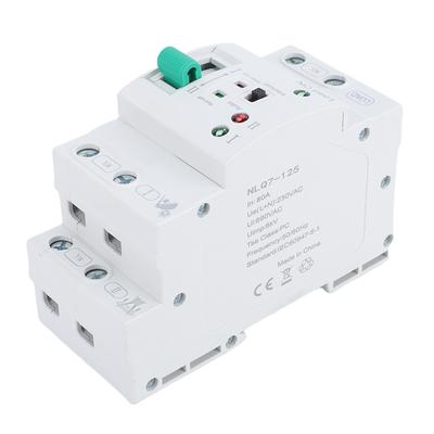 ATS Transferencia Automática Manual 2P 80A Generador Doméstico Selector Eléctrico Dual Automático Montaje en Carril DIN Tipo Fotovoltaico Super Delgado