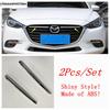 Chrome Front Rear Fog Light Lamp Door Handle Bowl Grille Strip Rearview Mirror Cover Trim For Mazda 3 2017 2018 Car Accessories