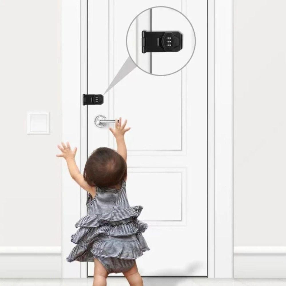 Easy to Install Rotary Hasp Locks Keyless Combination Password Lock Password Door Lock Mailbox