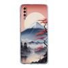 Phone Case For Samsung A26 A36 A56 A54 A52 A50 A70 A40 A20E A12 A14 A16 A22 A24 A42 A34 A32 5G A06 Cover Japan Mount Fuji Cherry