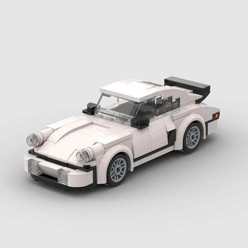 MOC Brick Technical Car Racer Building Block Sports Supercar Creative Garage Vehicle Technique Set Kids Toys Boys