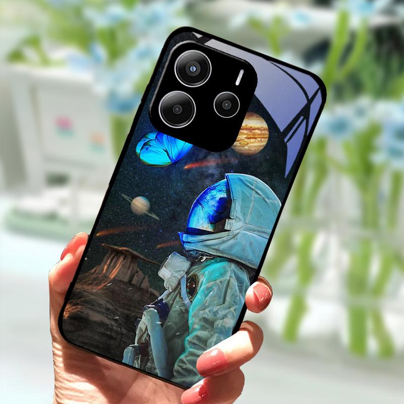 

Чехол Для Redmi Note14 Стеклянный Чехол 14 Pro 4G 5G Новый Популярный Закаленное Стекло Чехол для Телефона Для Redmi Note 14 Pro+ 5G Защитные Чехлы For Note 14 Pro Plus