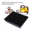 Easy Release Ice Cube Mold Flexible Ice Cube Container Silicone Ice Cube Tray  For Freezing