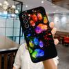 Cool Graffiti TPU Anti-Fall Soft Protective Phone Case for  S26 S25 S24 S20 S21 S22 S23 S24 Note 10 20  Ultra