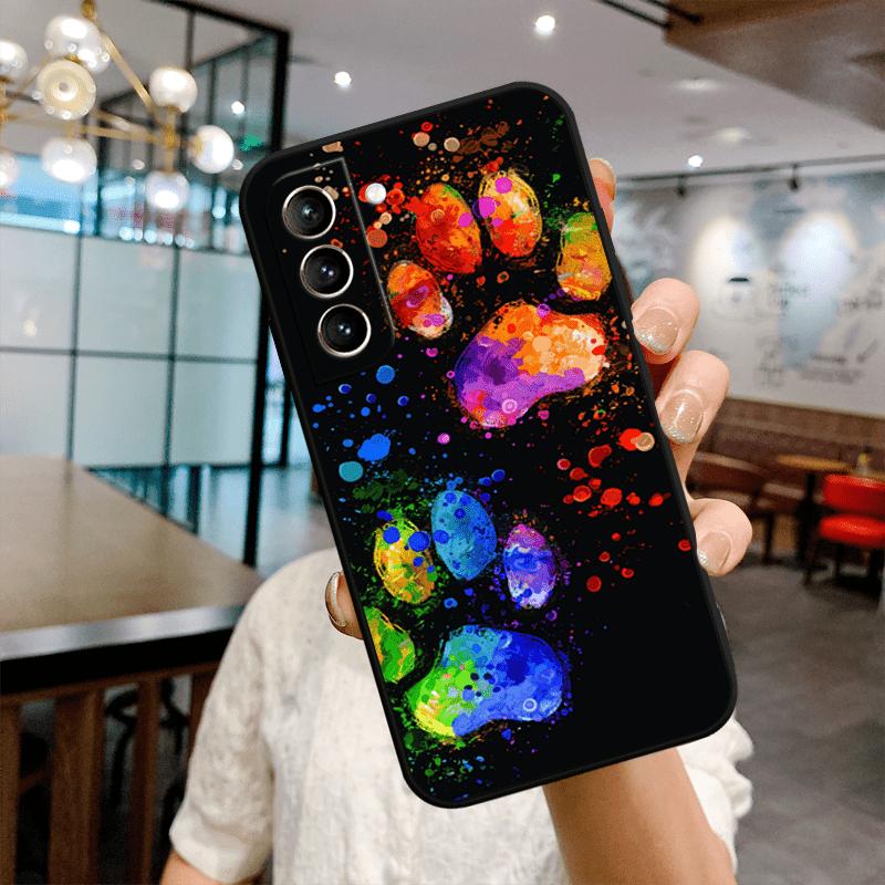 Cool Graffiti TPU Anti-Fall Soft Protective Phone Case for S26 S25 S24 S20 S21 S22 S23 S24 Note 10 20 Ultra
